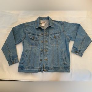 Wrangler Men’s Rugged Wear Workwear Jean Jacket Coat Large Vintage Denim Y2K